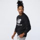 New Balance Felpa Essentials Stacked Logo Crew MT03560BK