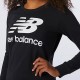 New Balance Felpa Essentials Crew WT03551BK