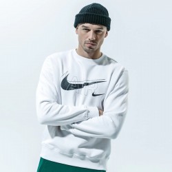 Nike felpa Sportswear Print Crew DD9699 100
