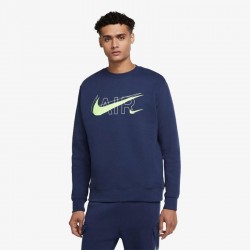 Nike felpa Sportswear Print Crew DD9699 410