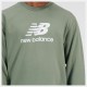 New Balance Felpa Essentials Stacked Logo Crewneck MT31538DON