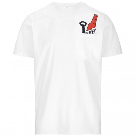 Kappa T-shirt Unisex Authentic Bredy T 381J18W 001