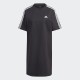 Adidas Abito Essentials 3-Stripes Single Jersey Boyfriend Tee Dress HR4923