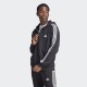 Adidas Giacca Essentials Fleece 3-Stripes Full-zip IB4029