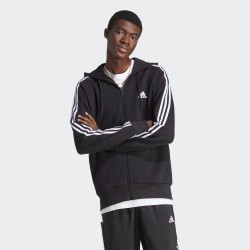 Adidas giacca Essentials French Terry 3-Stripes Hoodie IC0433