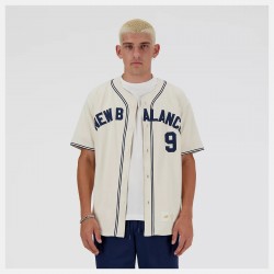 New Balance T-shirt Sportswear's Greatest Hits Baseball Jersey MT41512LIN