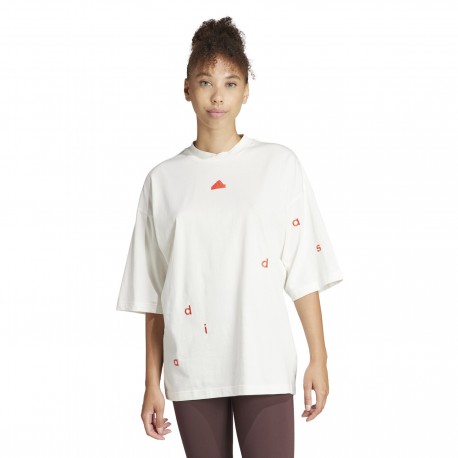 Adidas T-shirt Embroidered Loose IS4293