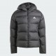 Adidas Giubbotto Essentials 3-Stripes Mid Down Hooded HZ8483