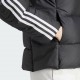 Adidas Giubbotto Essentials 3-Stripes Mid Down Hooded HZ8483
