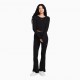 Nike Sportswear Chill Knit Women's Tight Mini-Rib Flared Leggings FQ2113 010