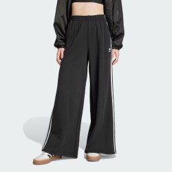 Adidas Pantaloni 3-Stripes Loose French Terry Wide Leg IY7255
