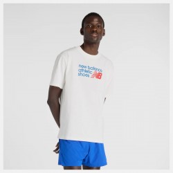 New Balance T-shirt Athletics Premium Relaxed Chest Logo MT51900SST