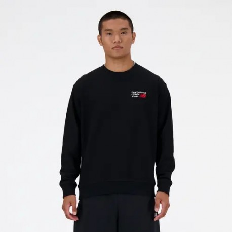 New Balance Felpa Athletics Premium Logo Crew MT41547BK
