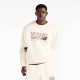 New Balance Felpa Reimagined Fleece Crew Angora MT62B85KAGA