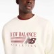 New Balance Felpa Reimagined Fleece Crew Angora MT62B85KAGA