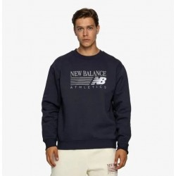 New Balance Felpa Reimagined Fleece Crew Angora MT62B85KDNT