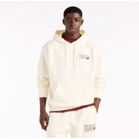New Balance Felpa Reimagined Fleece Hoodie MT62E6VJAGA