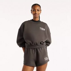 New Balance Felpa Trackside Fleece Crew WT62T7JOBLK