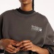 New Balance Felpa Trackside Fleece Crew WT62T7JOBLK