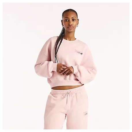 New Balance Felpa Trackside Fleece Crew WT62T7JOPHK