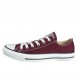 Converse All Star Rosso Bordeaux bassa M9691C